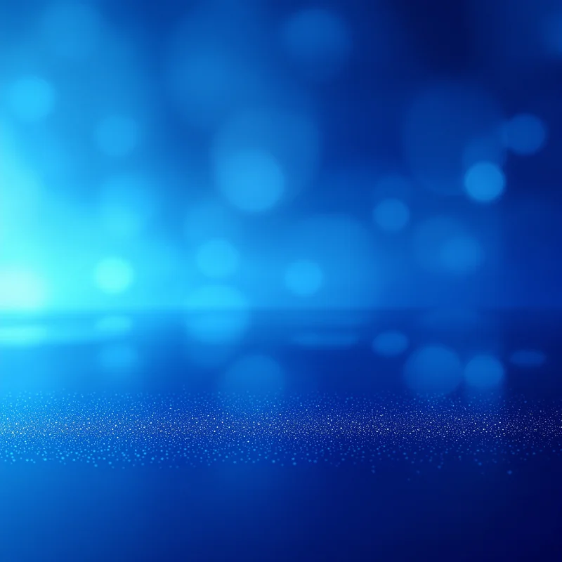 Azure Frosted Glass Background