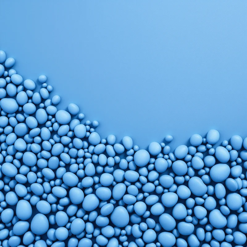 Blue Pebble Surface Background