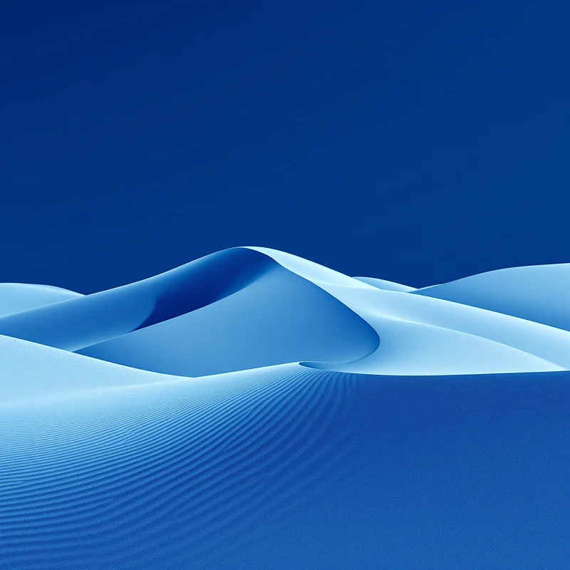 Blue Sand Dune Background