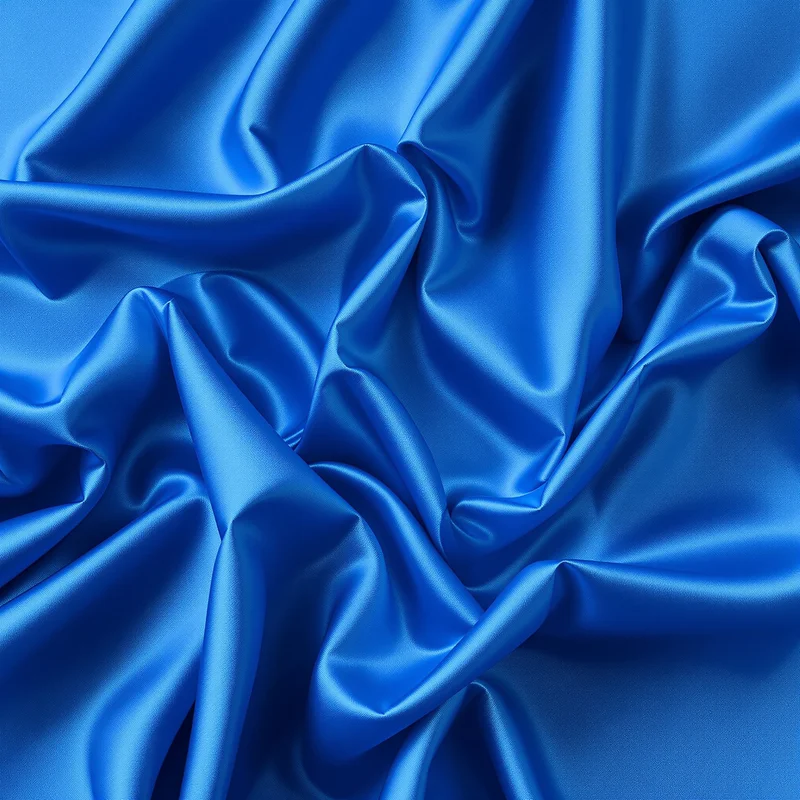 Blue Satin Fold Background