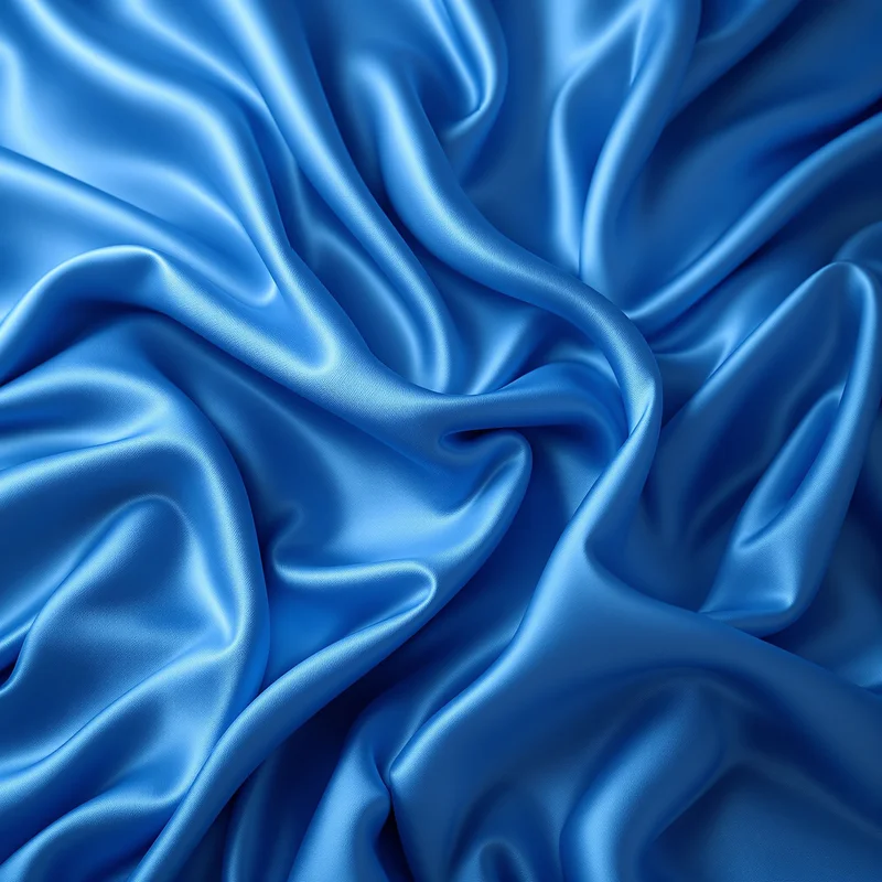 Blue Silk Wave Background