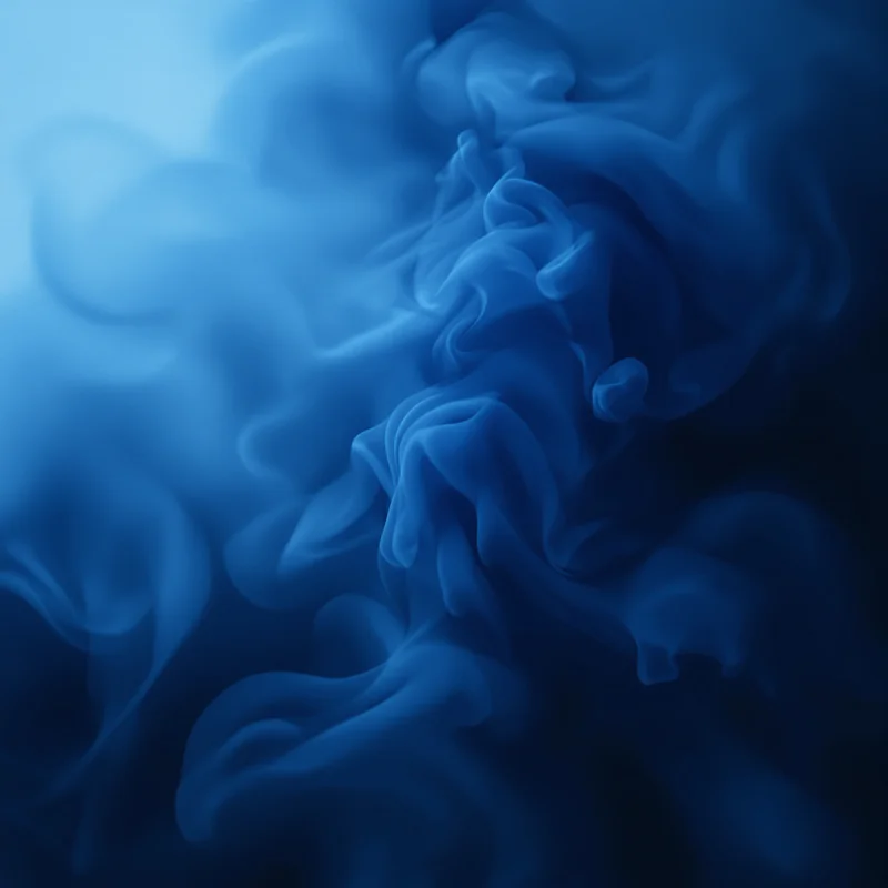 Blue Smoke Drift Background