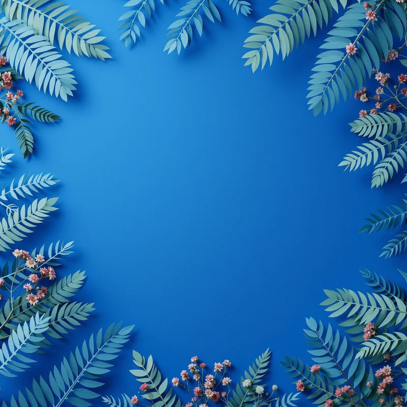 Crystal blue background