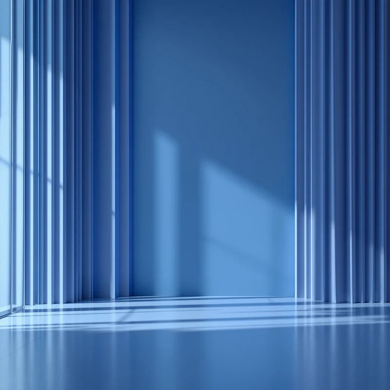 Blue layered depth background