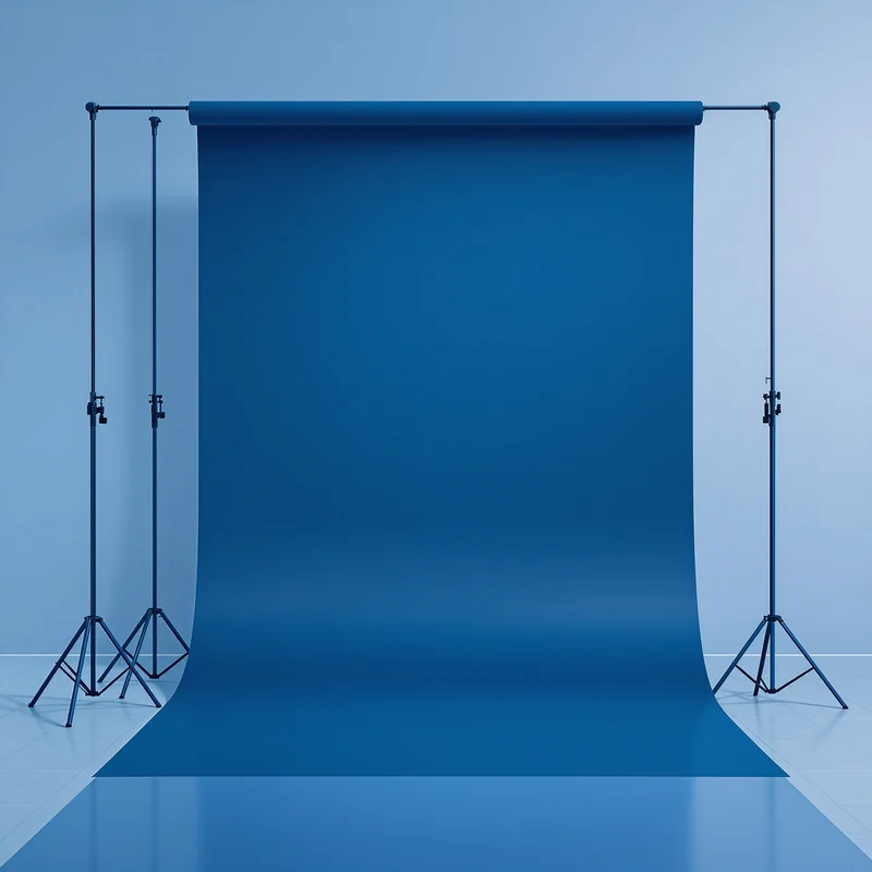 Master blue workspace background