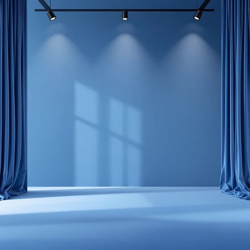 Velvet blue background