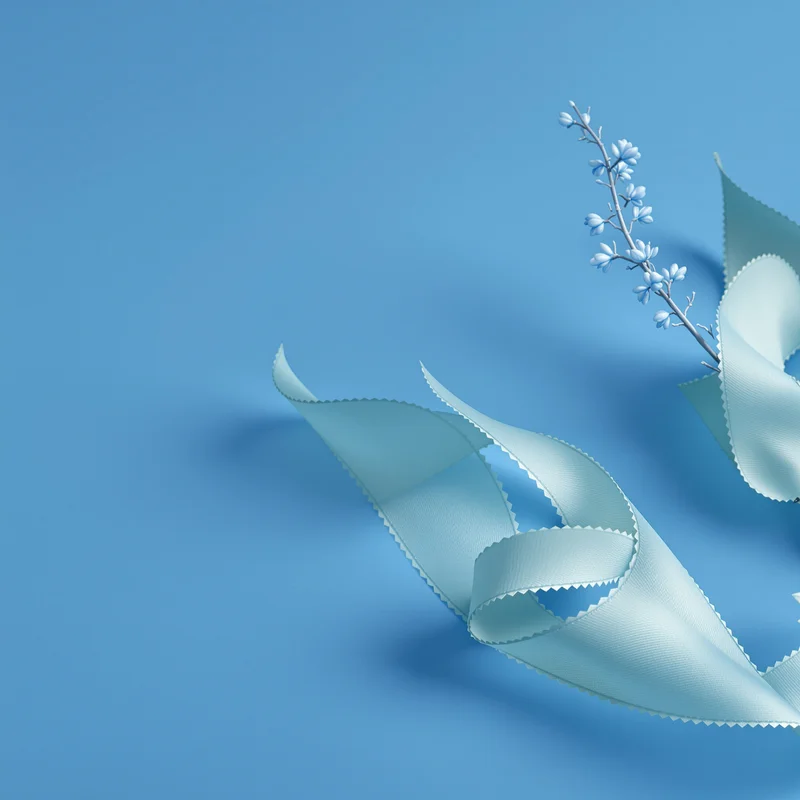 warm neutral blue background