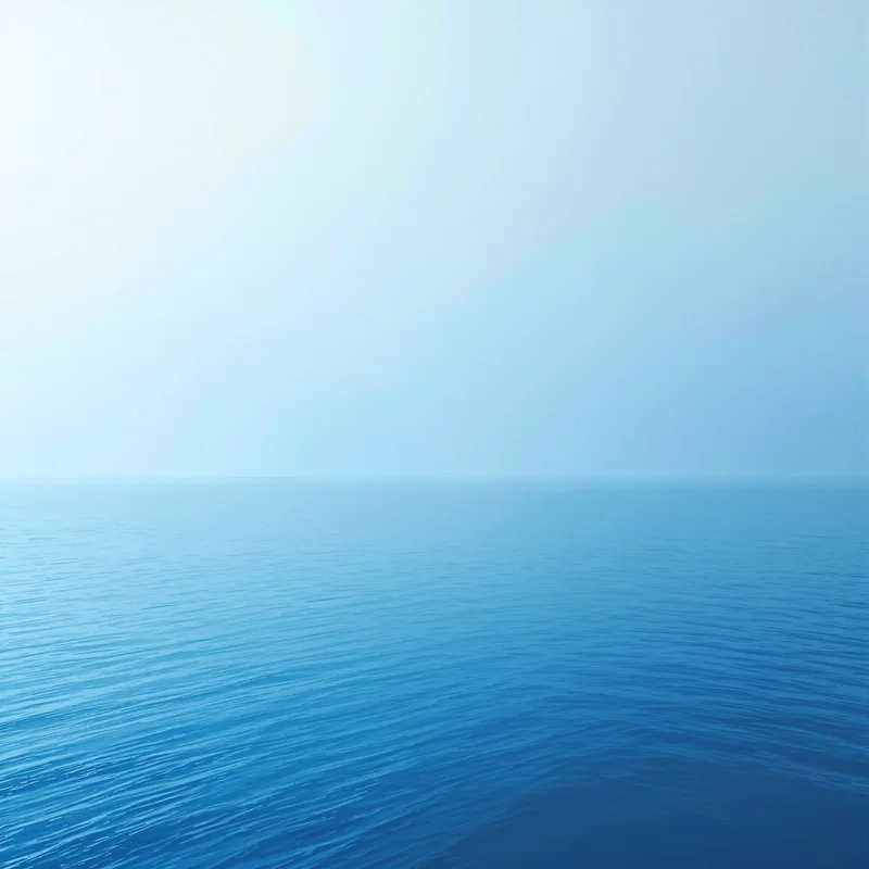 Calm ocean blue gradient background
