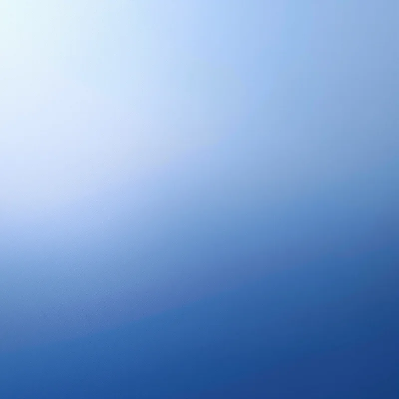 Gentle horizon blue gradient background