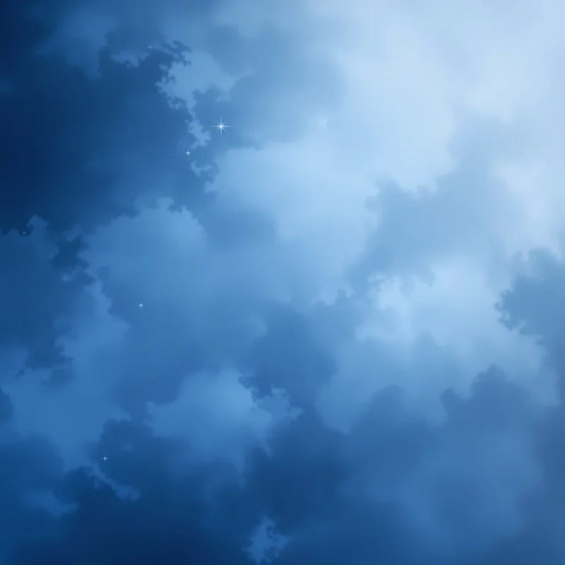 Mystic foggy blue gradient background