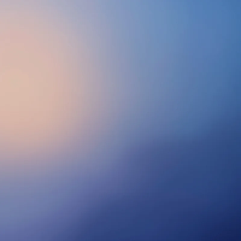 Warm foggy blue gradient background