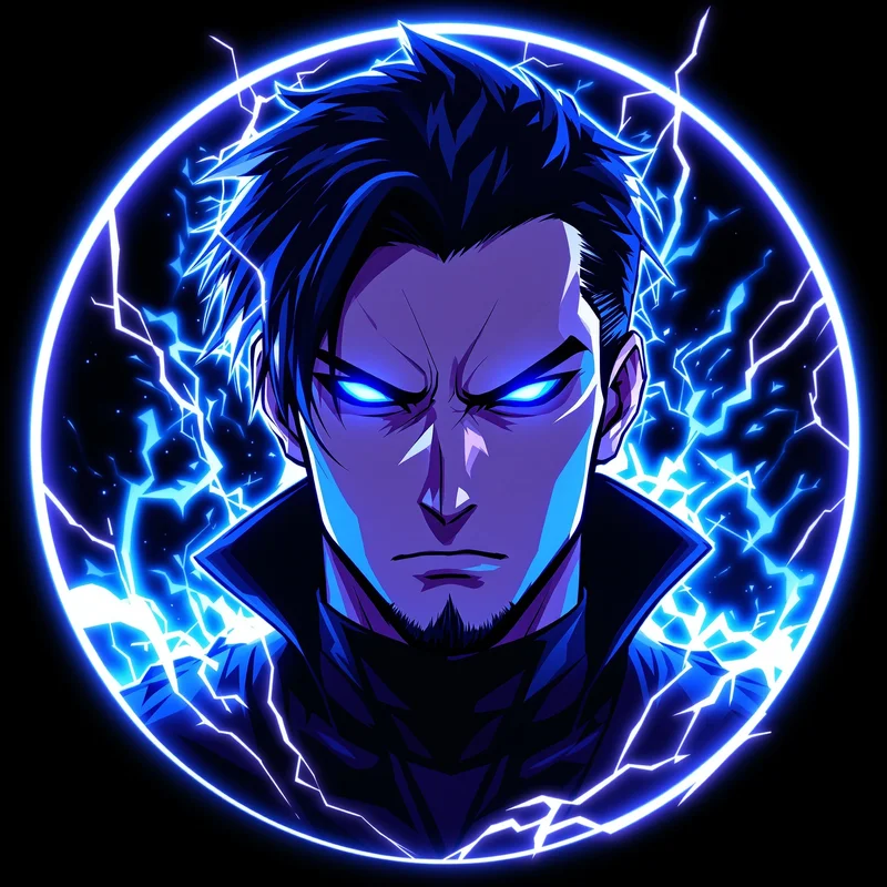 Blue Lock PFP with anime energy and identity focus