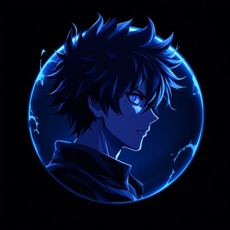 Blue Lock PFP with anime energy and identity focus