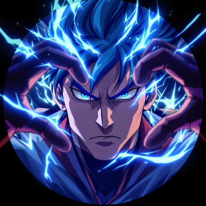 Blue Lock PFP with anime energy and identity focus