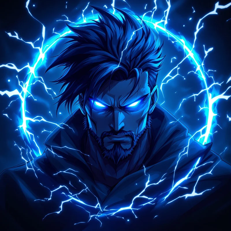 Blue Lock PFP with anime energy and identity focus