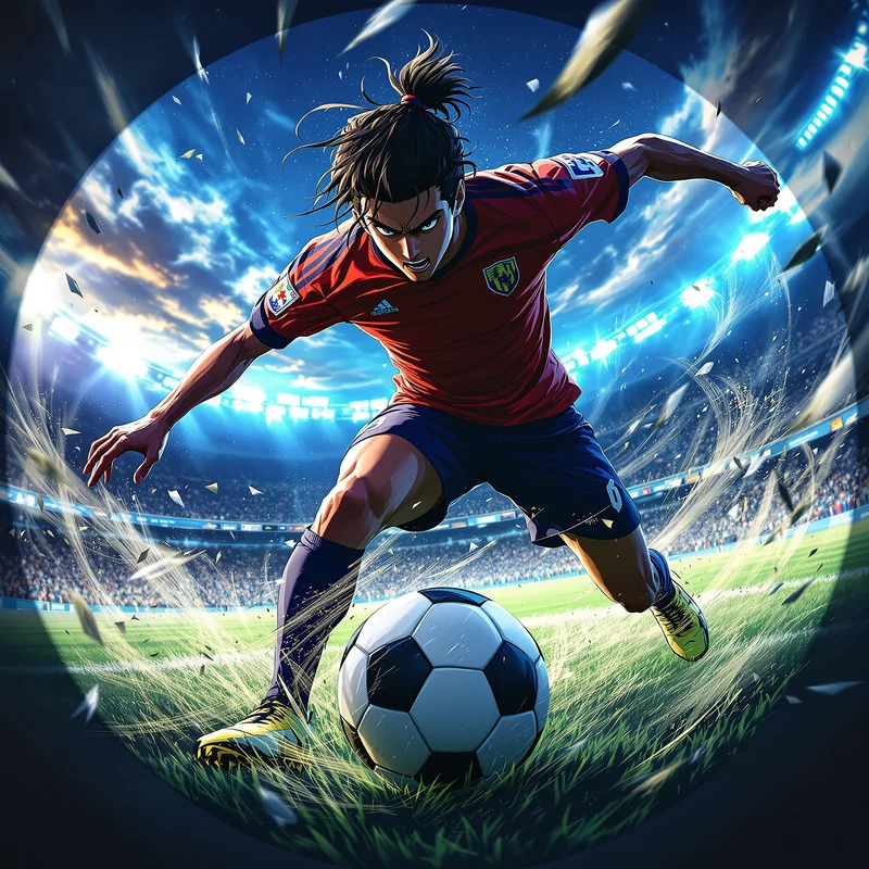 Blue Lock profile image optimized for recognition