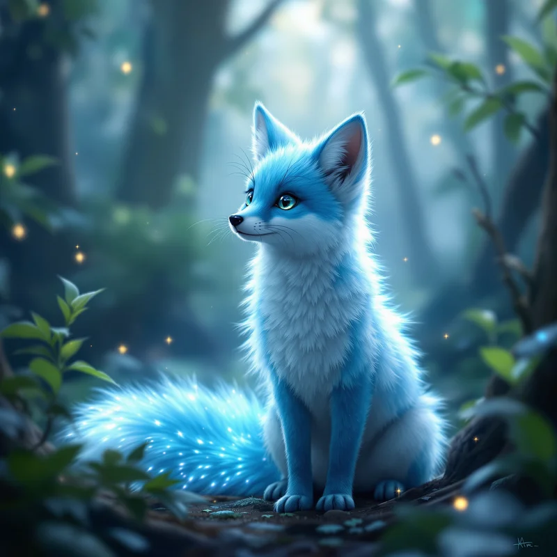 Blue Fox social avatar.