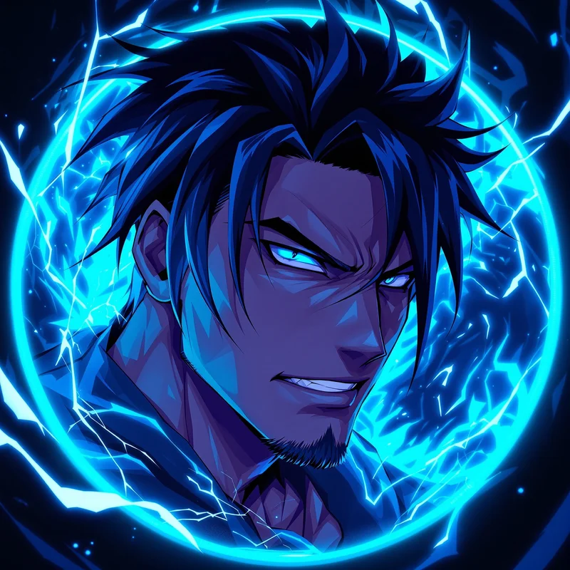 Blue Lock PFP with anime energy and identity focus