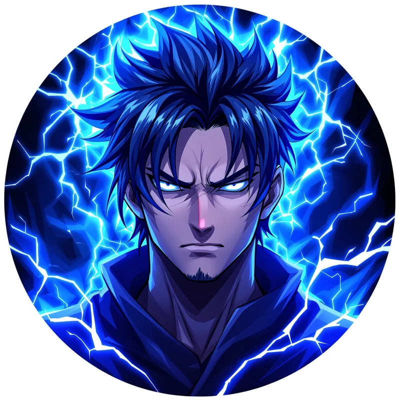 Blue Lock PFP with anime energy and identity focus