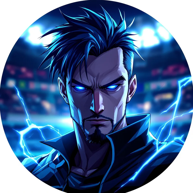 Blue Lock PFP with anime energy and identity focus