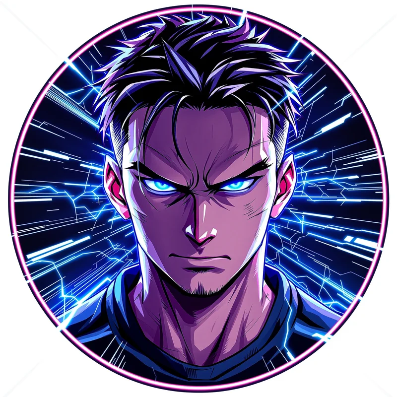 Blue Lock profile image optimized for recognition