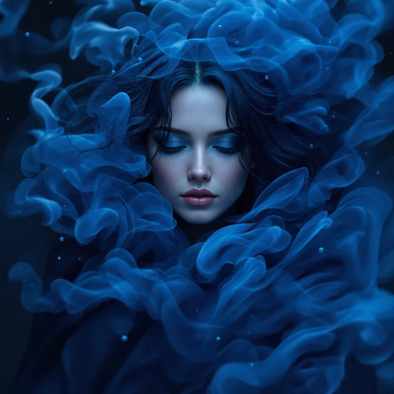 Blue Smoke gaming avatar.