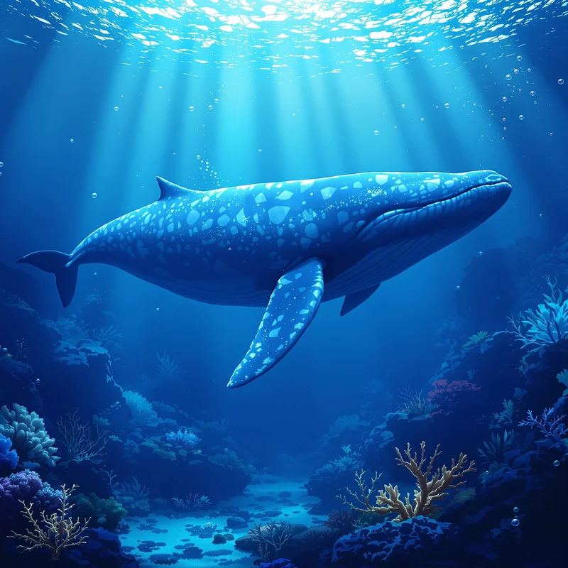 Blue Whale gaming avatar.
