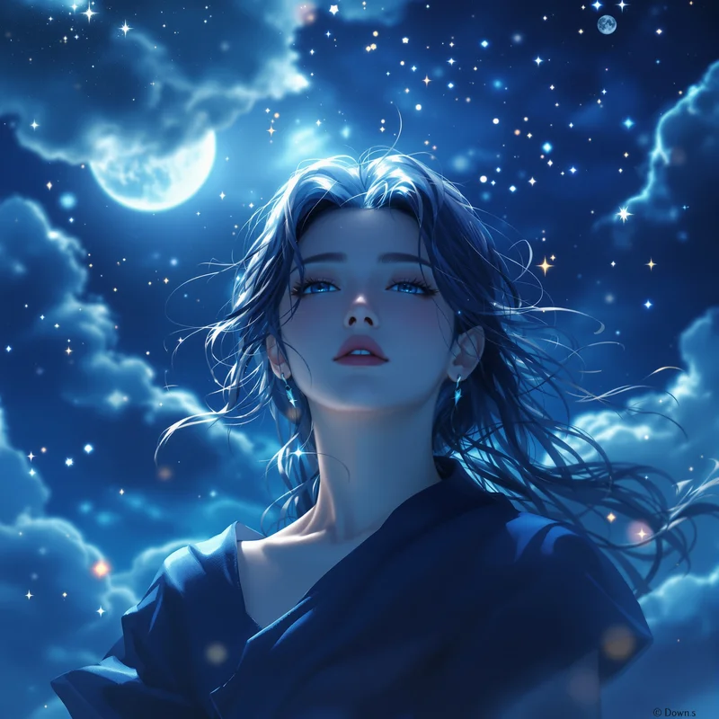 Midnight Blue avatar.