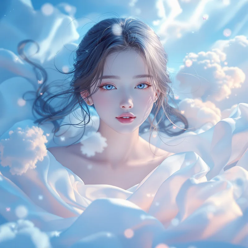 Soft Blue avatar.