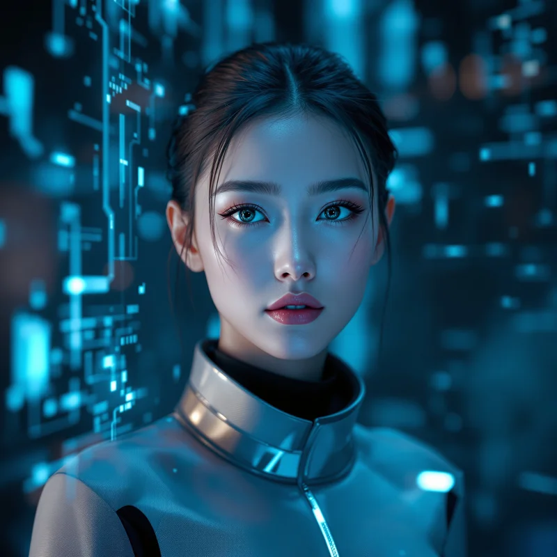 Tech Blue display picture.