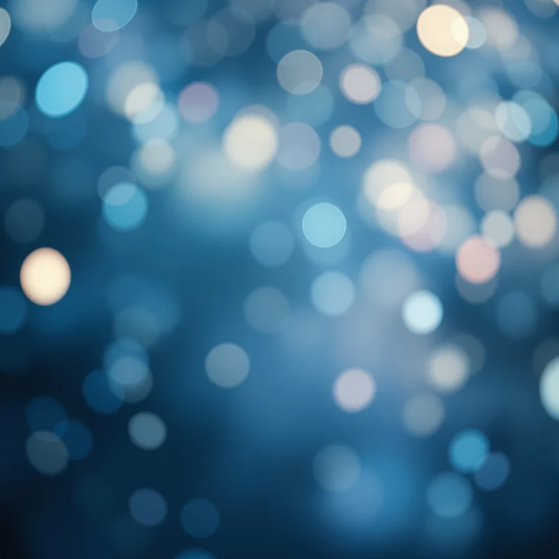 Dreamy cool bokeh background