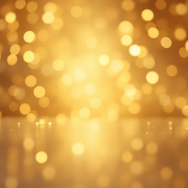 Dreamy golden bokeh background