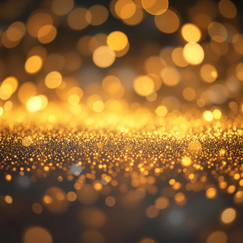 Dreamy golden bokeh background