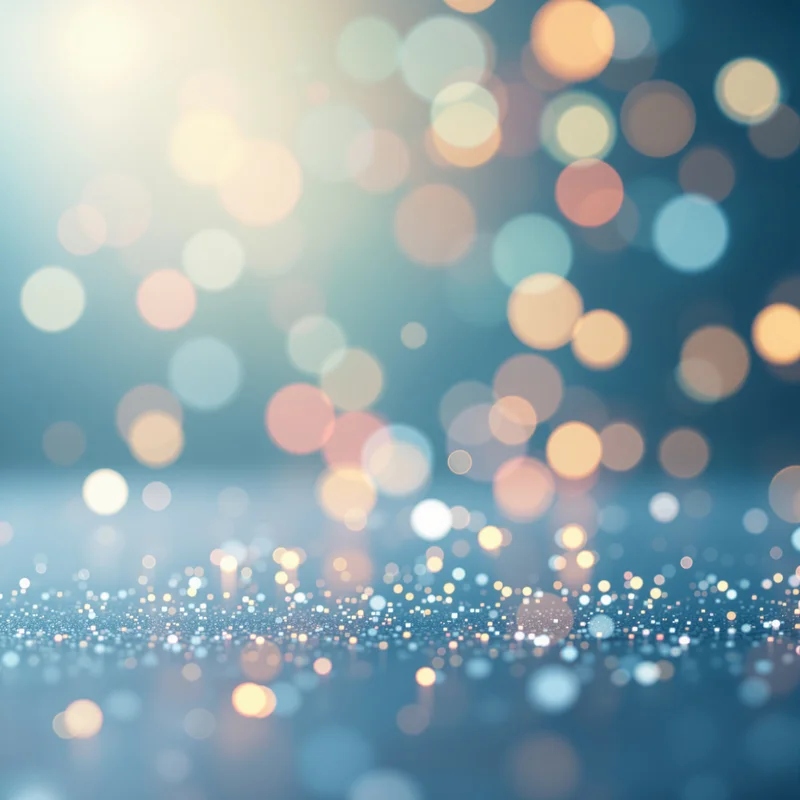 Fresh cool bokeh background