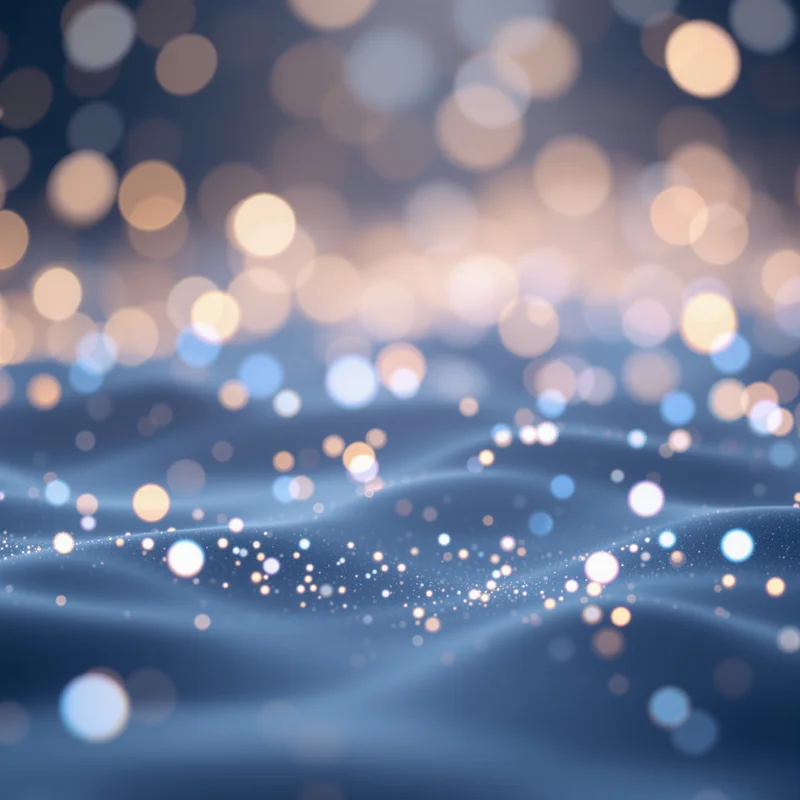 Gentle cool bokeh background
