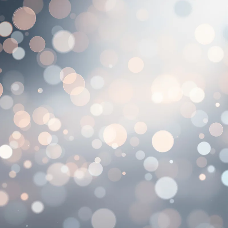Mystic cool bokeh background