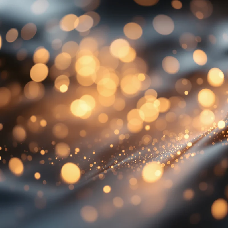 Signature warm bokeh background