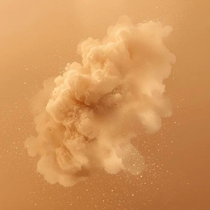 Cappuccino Dust Brown Background