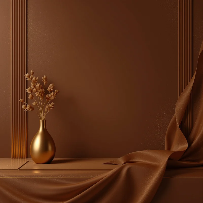 Eternal chocolate brown background