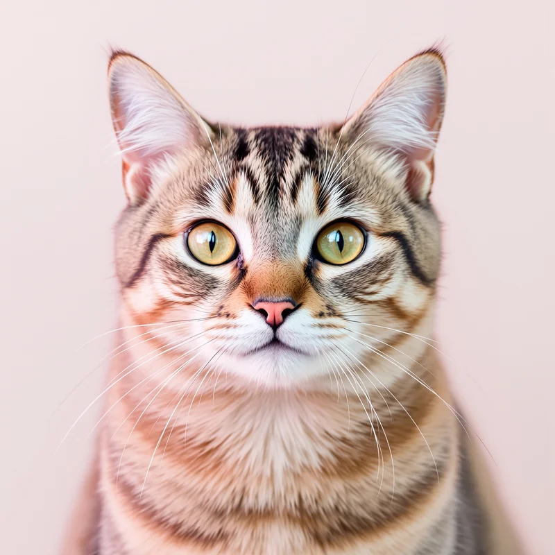 soft feline PFP image with minimal gradient background for cute online identity