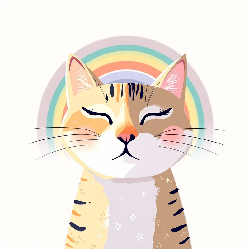 cute cat PFP portrait with gentle glow lighting for aesthetic profile icon