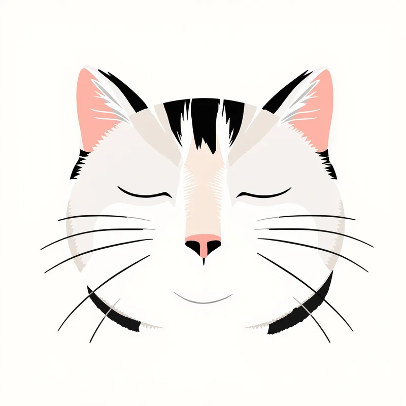 playful cat PFP avatar with bright cheerful colors for messaging profile icons