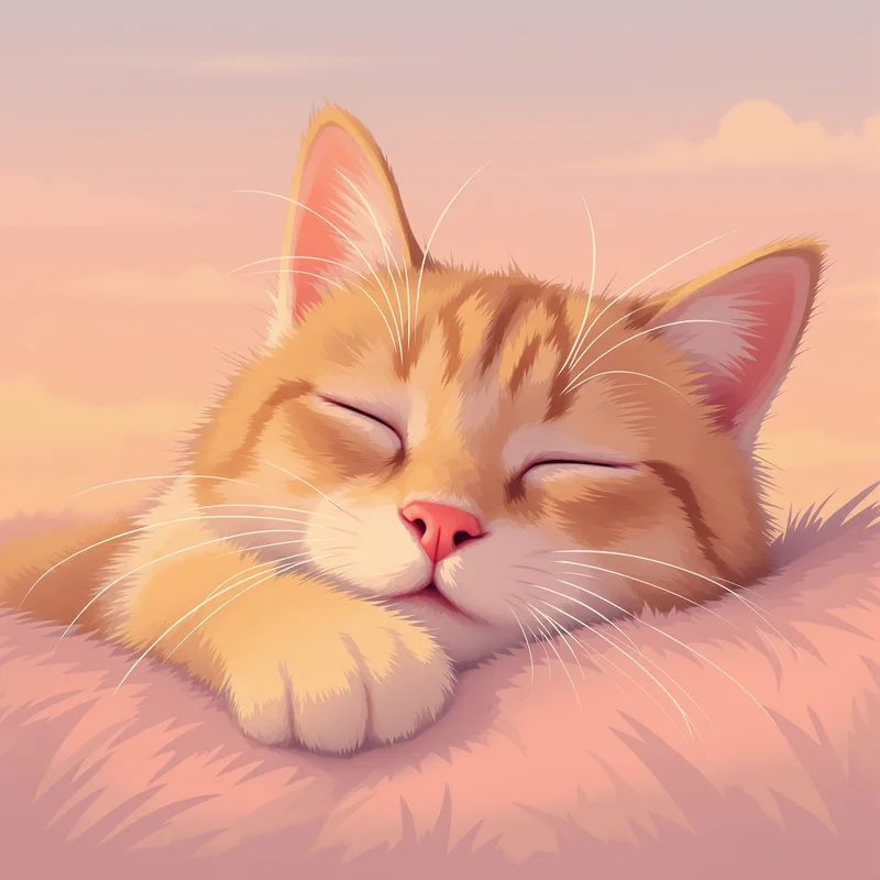 minimal cat PFP portrait with soft shadow lighting for digital profile picture