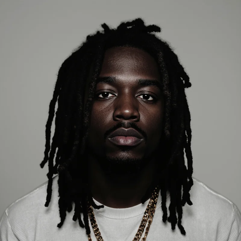 Chief Keef avatar image with street style for messaging profile icon