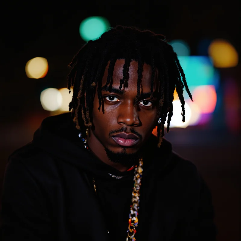 Chief Keef avatar image with drill aesthetic for messaging profile icon