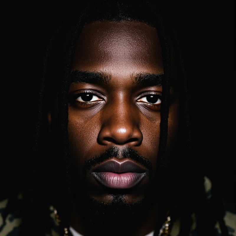 Chief Keef profile picture with drill aesthetic for social media avatar