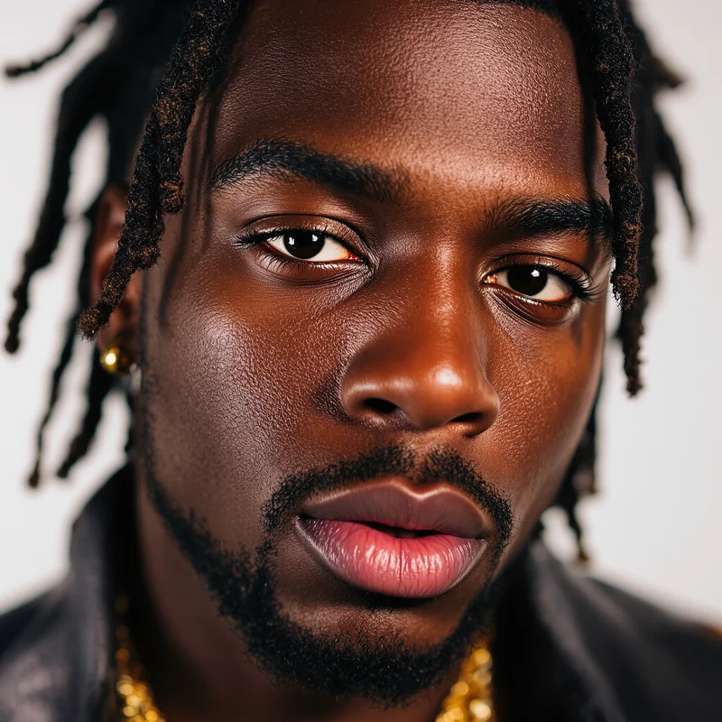 Sosa PFP with dark lighting for messaging profile icon