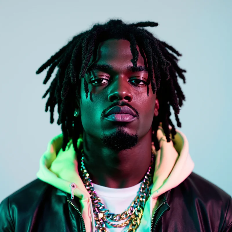 Chief Keef profile picture with urban vibe for hip hop identity