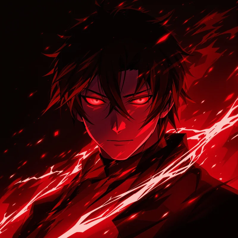 Choso anime avatar portrait with balanced portrait framing for digital profile identity