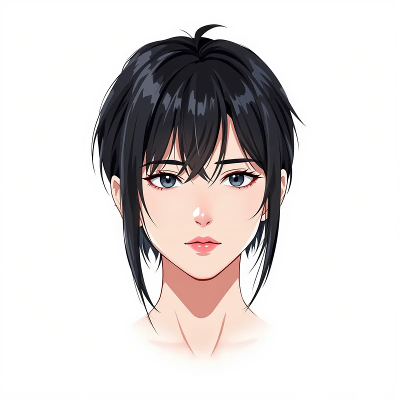 Clean Choso anime PFP with simple background and sharp face detail